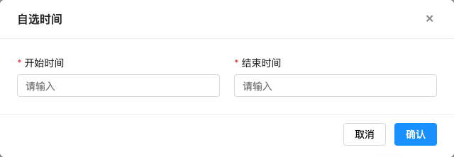 数据总览 弹窗截图